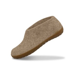 Glerups Shoe Hjemmesko Med Gummisl Sand