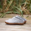 Glerups Slip-on Hjemmesko Med Gummisl Grey