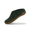 Glerups Slip-on Hjemmesko Med Gummisl Forest