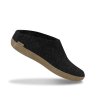 Glerups Slip-on Hjemmesko Med Ldersl Charcoal