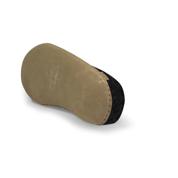 Glerups Slip-on Hjemmesko Med Ldersl Charcoal