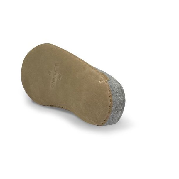Glerups Slip-on Hjemmesko Med Ldersl Grey
