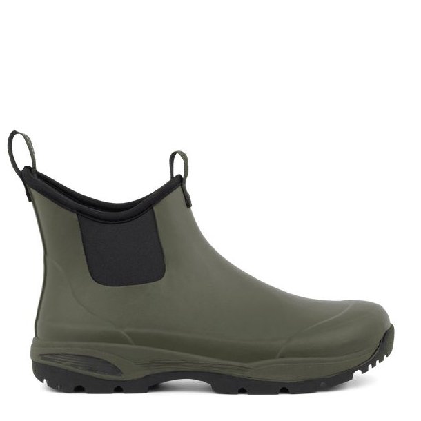 Green Comfort Rain Low Gummistvle Olive