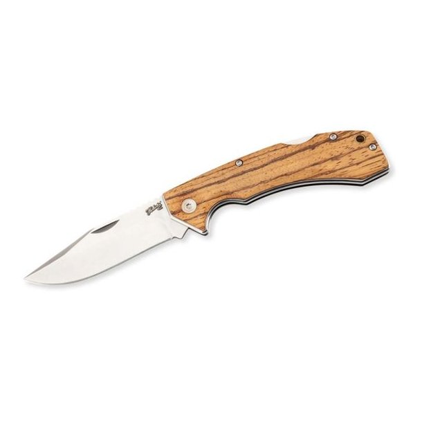 Herbertz Foldekniv Med Ls Zebratr - 8.7cm