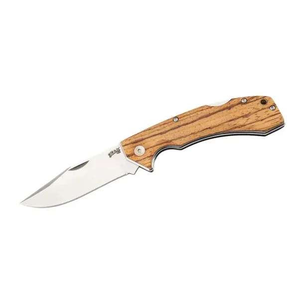 Herbertz Foldekniv Med Ls Zebratr - 8.7cm
