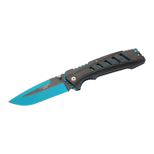 Herbertz Foldekniv Med Ls Bl Greb I Sort Plast