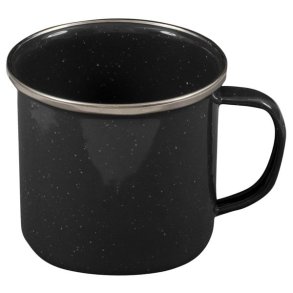 Highlander Deluxe Emaljekrus Black