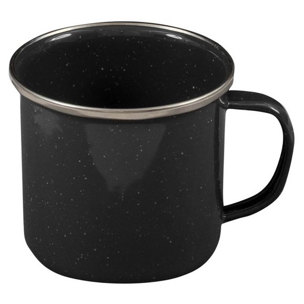 Highlander Deluxe Emaljekrus Black