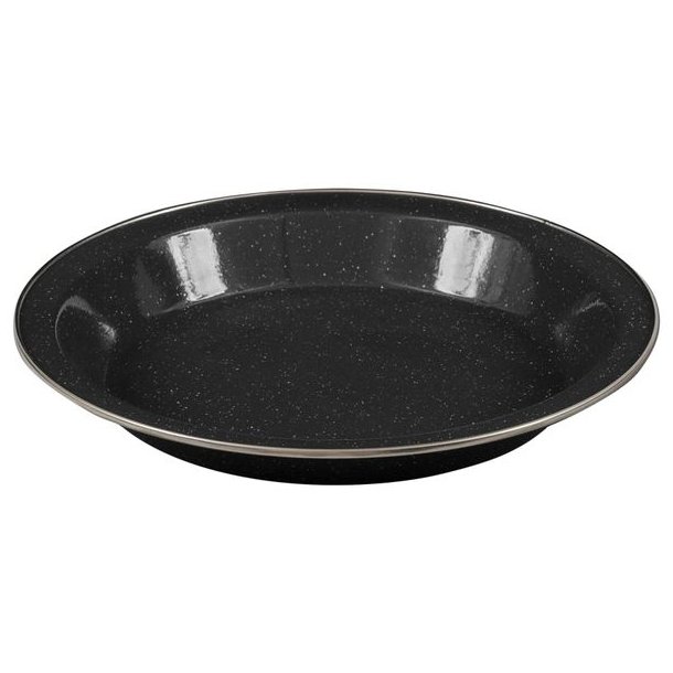 Highlander Deluxe Emaljetallerken Black