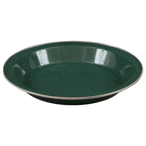 Highlander Deluxe Emaljetallerken Green