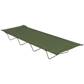 Highlander Olive Camp Bed