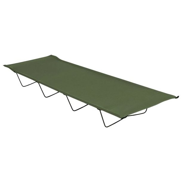 Highlander Olive Camp Bed