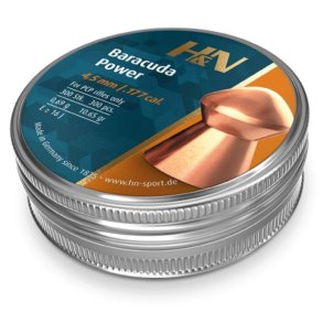 H&N Baracuda Power 4,5mm 300stk Luftgevrshagl