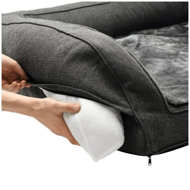 Hundesofa Ortop Livingston Antrasit M 80x60cm