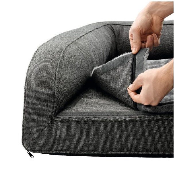Hundesofa Ortop Livingston Antrasit L