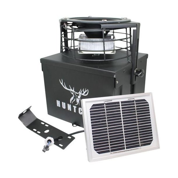 Huntcom Foderautomat 12V med Solcelle