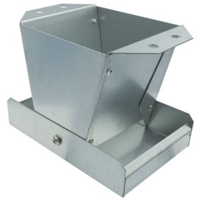 Huntcom Galvaniseret Foderdispenser 10cm Til Fodert�nde