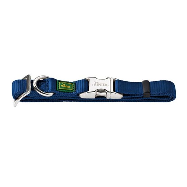 Hunter Halsbnd Nylon Med Snaplock Bl