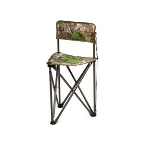 Hunters Specialities 3-benet stol med rygln Camo Realtree Edge