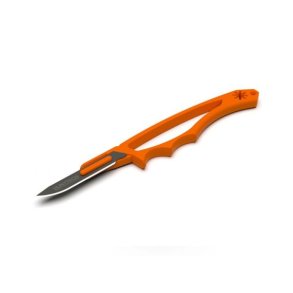 Hunttech Tyrfing 1.0 Orange Kniv Med Udskifteligt Blad