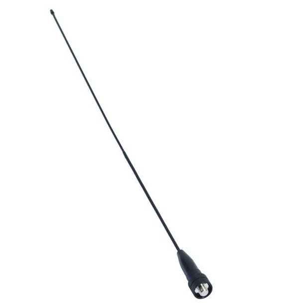 Icom 155MHz 480mm Skovantenne J Connector Sort