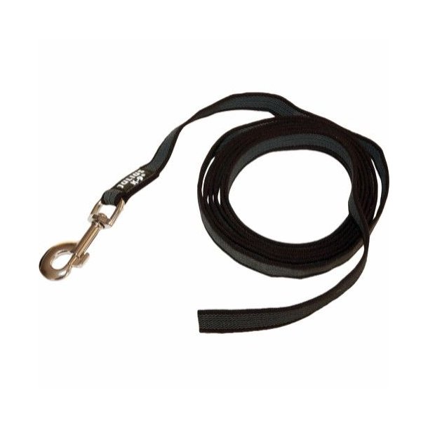 Julius K9 C&G Super Grip Line 20mm/3m sort/Gr Uden hndtag