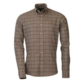 Laksen Essex Cotton Skjorte Olive