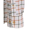 Laksen Fabian Brushed Cotton Shirt Green / Orange