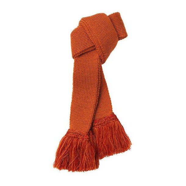 Laksen Garter Ties Mandarin/Wine
