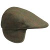 Laksen Hastings Ghillies Flat Cap Green