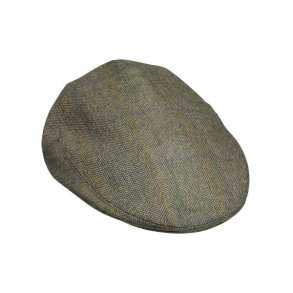 Laksen Laird Flat Cap Oliven