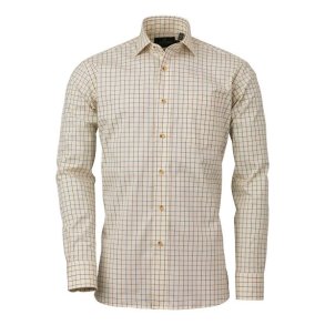 Laksen Nick Sporting Stretch Shirt Brownie / Cornflower