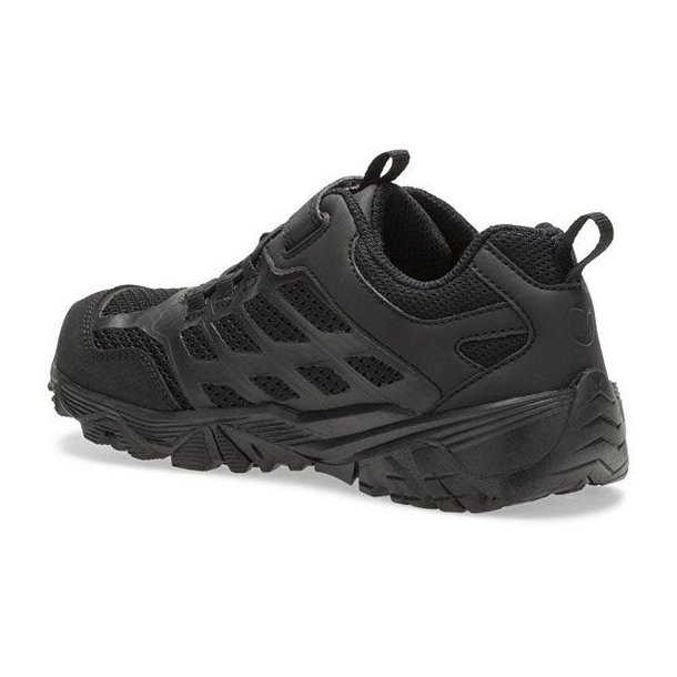 Merrell Moab FST Low A/C WP Kids Sko Black/Black