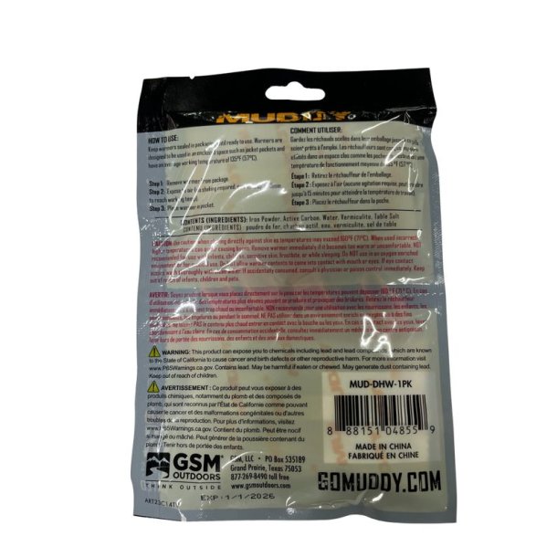 Muddy Hand Warmers 2 Pack 8timer