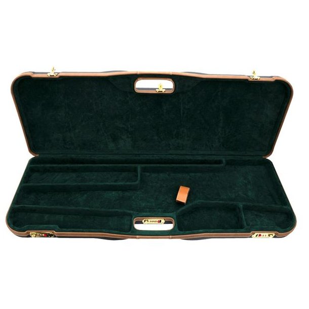 Negrini Lux Riffelkuffert Sort/Grn Til 68cm Lb, Optik, Lyddmper