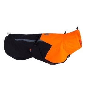 Non-stop dogwear Fjord Raincoat 2.0 Black/Orange