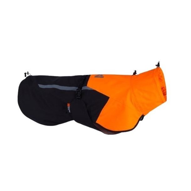 Non-Stop Dogwear Fjord Raincoat 2.0 Black/Orange