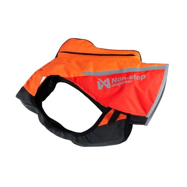 Non-stop dogwear Protector Vest GPS 2.0 Black/Orange