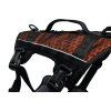 Non-Stop Dogwear Rock Harness Long Hundesele Sort/Orange
