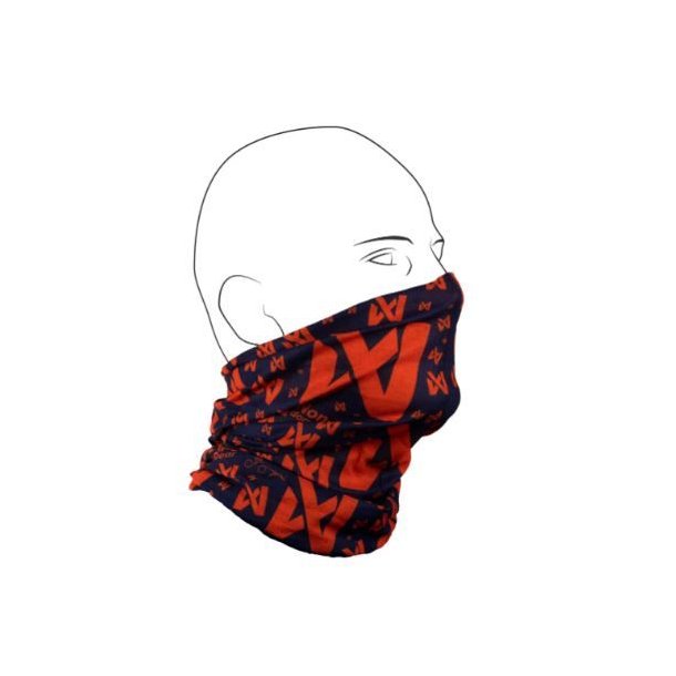 Non-Stop Multiscarf One size Black/orange