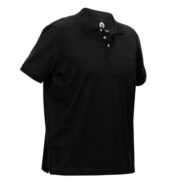 Nordhunt Alpha Stretch Polo Black