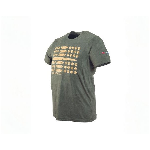 Nordhunt Ammo Flag T-Shirt Olive