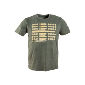 Nordhunt Ammo Flag T-Shirt Olive