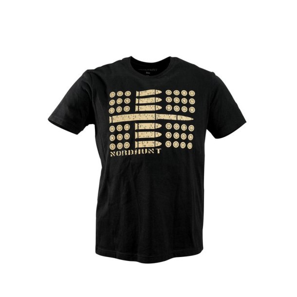 Nordhunt Ammo Flag T-Shirt Black