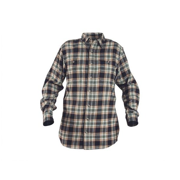 Nordhunt Arizona Flannel Skjorte Olive / Black
