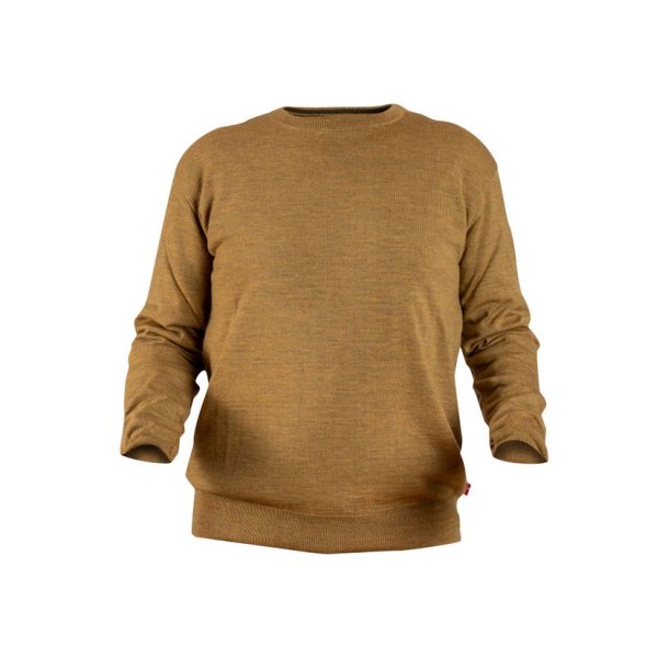 Nordhunt Asbjrn Crewneck Strik Straw Melange