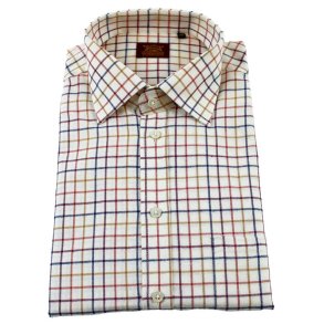 Nordhunt Harald LS Shirt Offwhite/multi