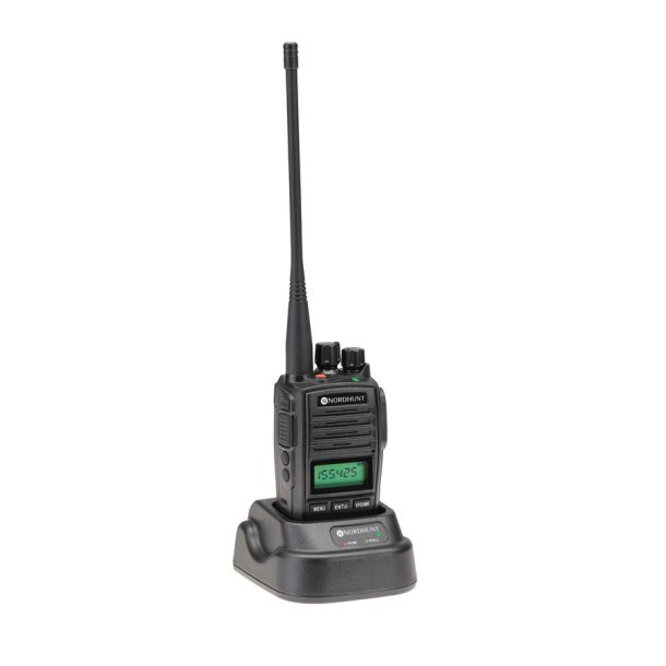 Nordhunt Jagtradio S�t Sort Incl �resnegl og Skovantenne