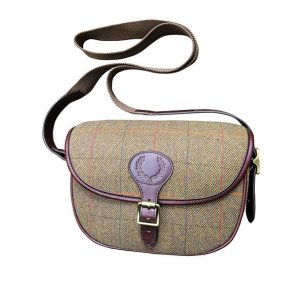 Nordhunt Leather/Tweed Patrontaske