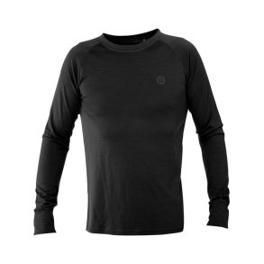 Nordhunt Porth Merino Crewneck Black